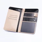 Travel Leather Passport Cover Wallet Organizer