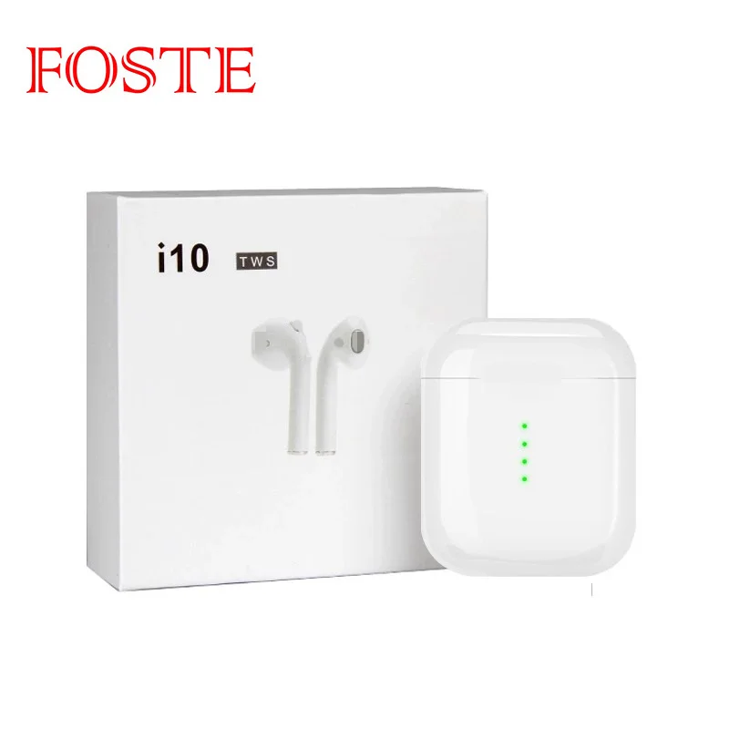 Best Sell In Europe USA 2019 Twin TWS Ear Phones Super Bass Bt V5.0 Headphone Wireless Earbuds TWS i30 Mini Bluetooth Earphones - ANKUX.COM