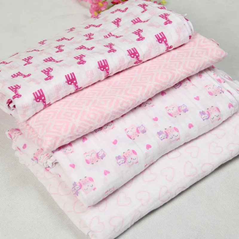 Custom Organic Muslin 100 Bamboo Fabric Blanket Muslim Baby Blankets