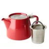16 oz Blooming Loose Leaf Tea Pot Ceramic Teapot with Removable Infuser
