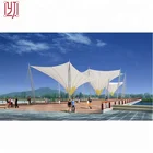 Pvdf membrane structure landscape beach umbrella tent