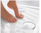 Free sample bathroom accessories hot new non slip peva suction cup anti slip shower bathroom pad mat