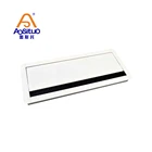 Office square meeting room desk rectangular brush wire cable table hole cover management