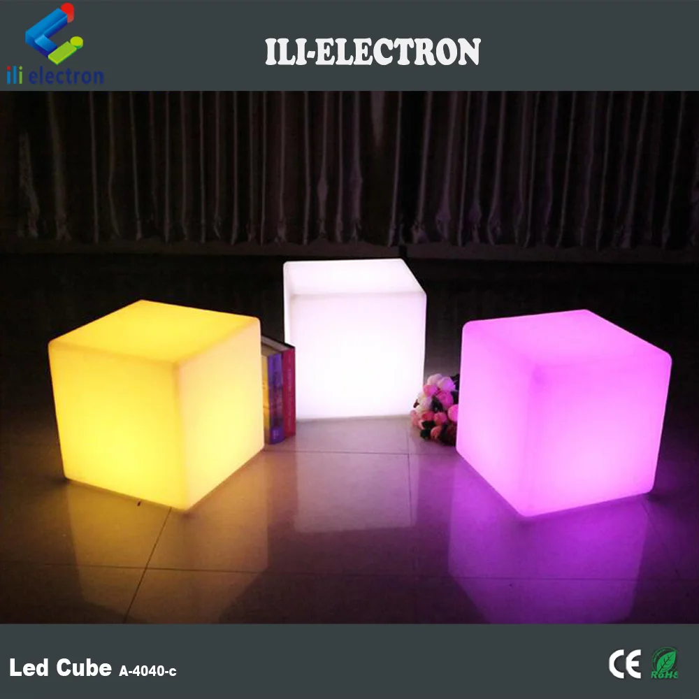 led square stool/ waterproof led cube light/ outdoor led cube