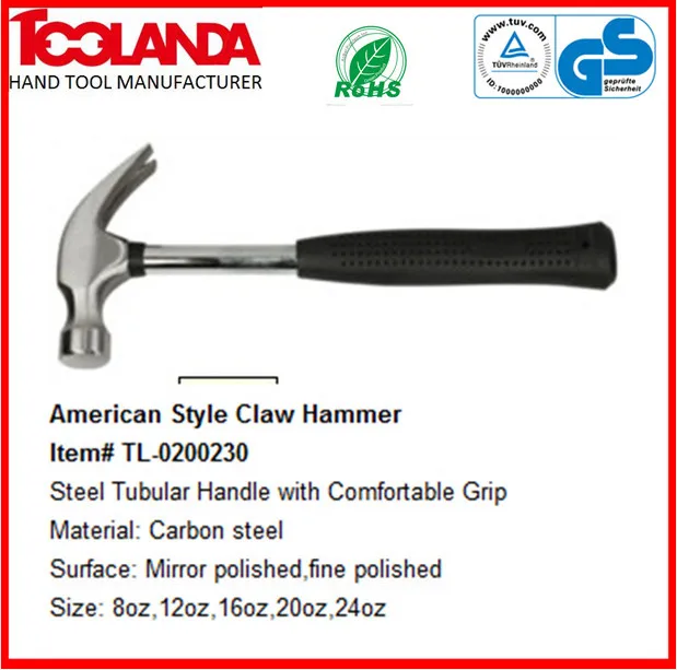 2030 American type claw hammer