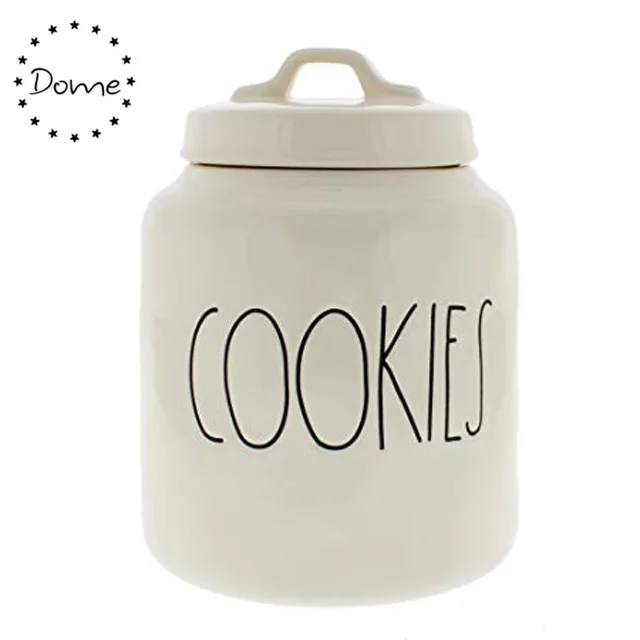 handmade storage jar ceramic cookie jar