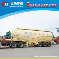 3 Axles Bulk Cement Powder Tank