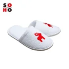 Standard size hotel slipper cotton terry cloth towel lady slipper wholesale