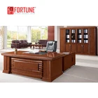 High quality wood veneer executive table office furniture for Philippines