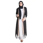 Zakiyyah 1541 new model abaya in dubai fahion pearl abaya islam women clothing with lace