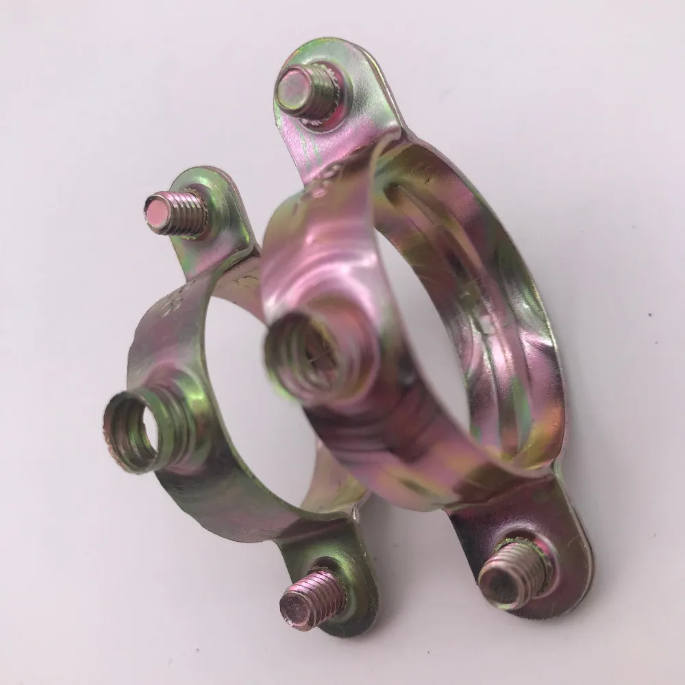 Wall Mount Pipe Clamp Single Pipe Clamp M7 Size Pipe Clip Fitting Metal