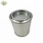 0.2mm Thickness Round Tin Box Candle Tinplate Cans