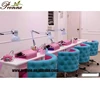 nail salon equipment modern nail table rolling client manicure chair