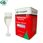 Evergain colorless eco friendly polyurethane adhesive for shoe sole & sole material