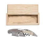 Promotional Gifts Wooden Box Wine Cork Screw Opener