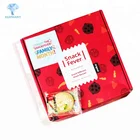 Custom made hot sale foldable attractive colorful retail packing snack box for kids