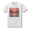 2019 New Fashion hong kong flavor wind sunset leisure T-shirt customized casual cotton women's T-shirt design T shirt printing