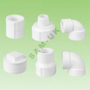 Plastic Pipe Fittings PVC Female Elbow Of High Quality Made in China SAM-UK