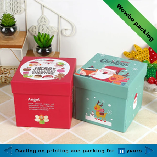 big storage corrugated paper christmas gift box packing box