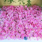High Quality Made Of Hydrangea Rose Silk Artificial Flowers Wall 60x40cm For Wedding Background Decor