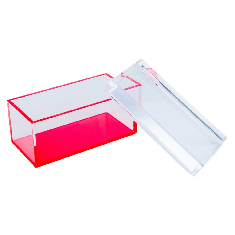 Colored Acrylic Gift Box Custom Acrylic