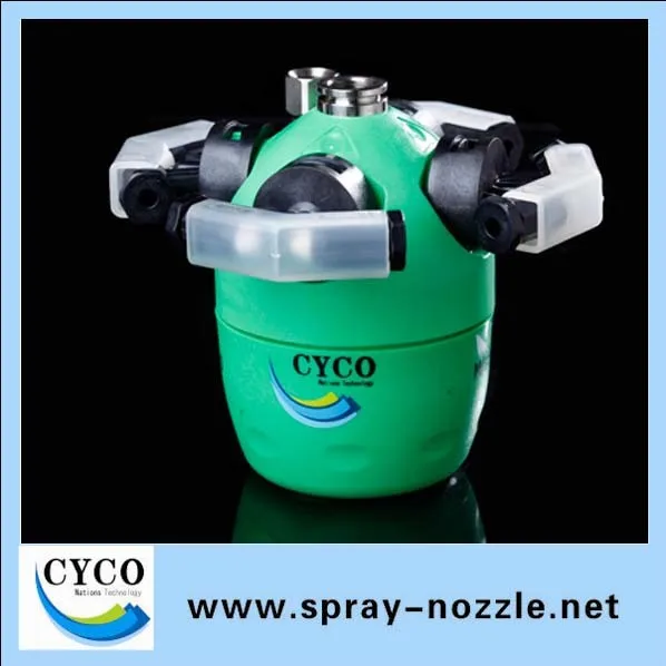 fogger dry system Plastic Nozzle Dry Spray System Fog Misting Water