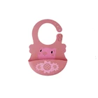 Hot sale bib baby silicone custom silicone bib baby bandana