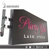 Custom outdoor led advertising light box sign with logo