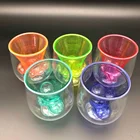 Novelty cat claw Shaped Double-walled Milk Cream Coffee Drinking Milk plastic Cup