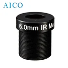 Mega pixel s mount F1.8 1/3 inch 6.0mm m12 cctv board lens 6mm