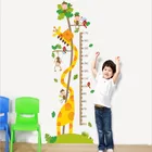 Wall Sticker Unionpromo Non-toxic Pvc Animal Kids Height Growth Chart Wall Sticker