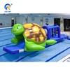 Most popular turtle float kids turtle pool inflatable water slide for pool