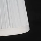 Lamp Cover Light Competitive Price White Small Pleated Fabric Table Lamp Shade Cover For Desk Light