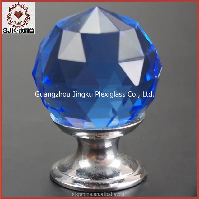 2016 fashion colorful acrylic crystal ball crafts