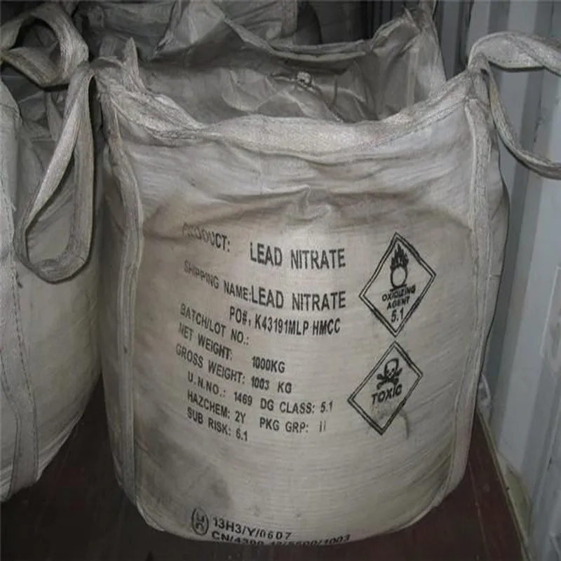 Exporting Of 98 Lead Nitrate Price Per 1,000kgs Loading Into 1x20'foot