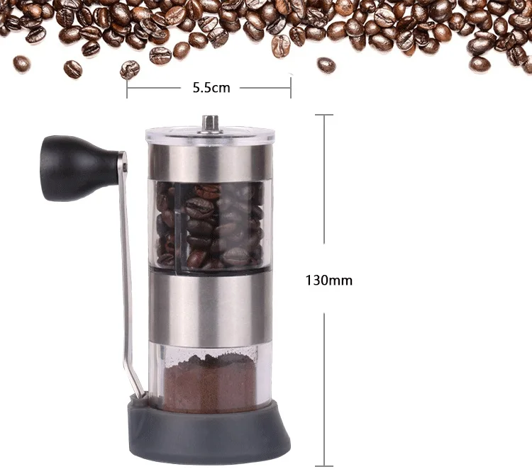 2018 New Arrival 3 In 1 Portable Coffee Grinder Manual Cocoa Bean Grinder With