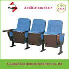 Tianzuo auditorium chair for school student with writing tablet