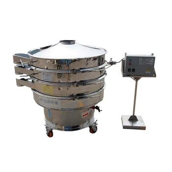 China rotary vibrating screen/circular sugar powder vibratory sifter sieve machine