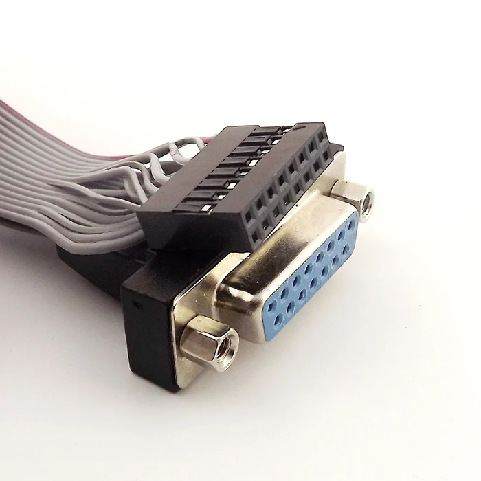 Game Port Db15 Female To 16 Pin Header Motherboard Panel Mount