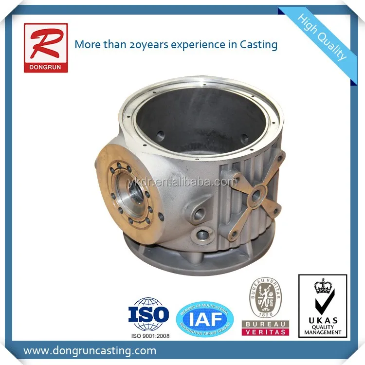 Supply oem cast aluminum conductor support bracket as drawing by gravity casting and sand casting