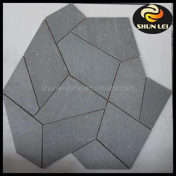 exterior wall decorative black slate rock