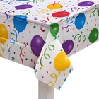 54" x 108" RECTANGULAR 12 pack TABLE COVERS HAPPY BIRTHDAY table cloth