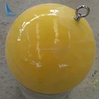 Brightly colored HNG1.8 ais polyethylene mooring dock ship buoy floats