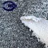 bonded 100 polyester sherpa fleece fabric and melange fleece fabric for winter clothes