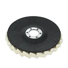 Flap Felt Disc Metal Polishing Angle Grinder Buffing Wheel Polishers Dia 125 x 22mm