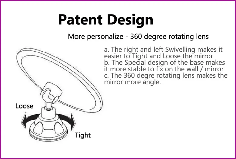 Hot selling plastic double side one way mirror plastic standing two way acrylic mirror
