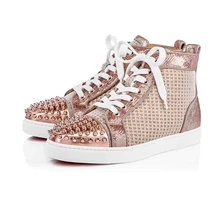 2018 latest fashion flat wholesale factory fancy ladies women high top casual shoe