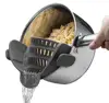 2019 New product Clip-on Heat Resistant Colander Pour Spout for Pasta Vegetable Noodles Pot bowl Pan