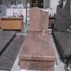 custom-made gravestone tombstone red granite tombstone and monument