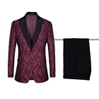 3 piece suits for Men's Tuxedo Suit For Wedding